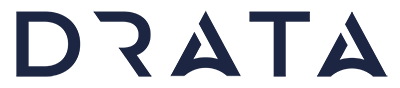 Drata Logo Wordmark Blue Drata Logo